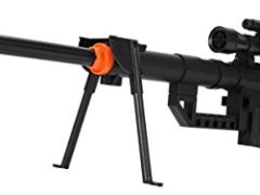 *330 FPS* Dark Ops Airsoft P1200 M200 Airsoft Sniper Rifle Gun - TACTICAL SETUP