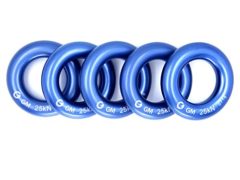 GM CLIMBING Aluminum Rappel Ring Small Pack of 5