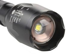 Atomic Beam USA 5000 Lumens, 5000 LUX Tactical FlashLight As Seen On TV - New Zoomable CREE T6 LED 18650