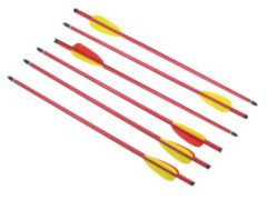 6 Aluminum Metal Arrows 14" Long Brand New Crossbow Arrows