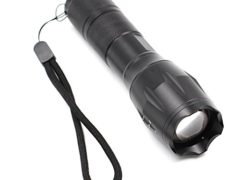 MALLCROWN Tactical LED Flashlight 1200 lumen, Adjustable Light Lamp