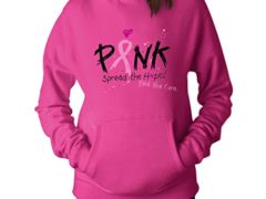 Breast Cancer Awareness Apparel - Women's Hoodie Medium Pink