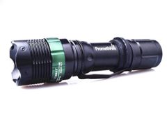 PromethFire CREE XM-L Q5 Tactical LED Flashlight Torch Zoomable Lamp Light - 3 Mode Adjustable Brightness