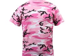 pink camo tee