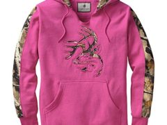 Legendary Whitetails Ladies Outfitter Hoodie Fuchsia XX-Large