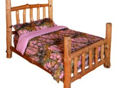 THE WOODS Premium Microfiber CAMO Comforter (Pink, Queen)