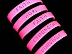 Dazzling Toys Breast Cancer Awareness Pink Bracelets - Pack of 144 (12 DOZEN)