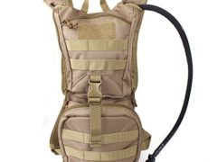 Tactical Hydration Pack Backpacks with 2.5L Bladder for Hiking, Biking,