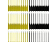 SPEED TRACK 60pcs for 50lb 80lb Pistol Crossbow Cobra Small Bolts Plastic Sharp Arrows
