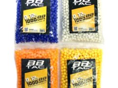 BBTac 1000 Bag .12g 6mm BBs for Airsoft Guns