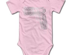 5.11 Tactical Patches Kids Baby Romper Jumpsuit Pink