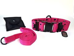 M1-K9 Big Military Dog Collar (Hot Pink) by M1-K9