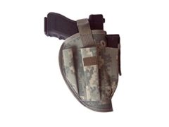 New Airsoft Pistol Holster Camo Style Right Side Belt Holster By Taigear (ACU Digital Camo)