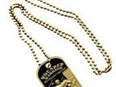 Wounded Warrior Dog Tag by Eagle Crest