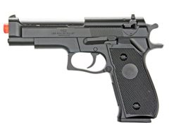 BBTac Airsoft Pistol BT-M22 Spring Loaded Gun Airsoft Handgun, High Power 300 FPS