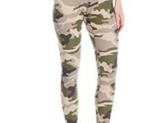 Fruit of the Loom Women's Waffle Thermal Bottoms, Green Camo, Medium