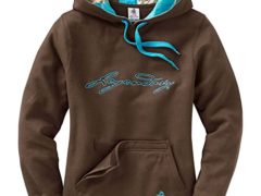 Legendary Whitetails Womens Heartbeat Hoodie Brown Small