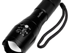 Outlite A100 High Powered Tactical Flashlight - Ultra Bright LED Handheld