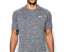 Under Armour Men's Tech Short Sleeve T-Shirt, Black (009), Large