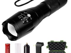 ONSON Outdoor Tactical Flashlight,Ultra Bright LED Handheld