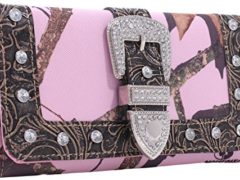 Emperia Women's Julia Mossy Oak Ladies Tri-Folded Buckle Wallet with