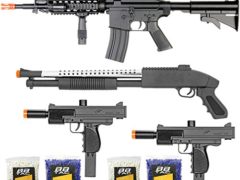 BBTac Airsoft Gun Package - The Operator - Collection of 4 Airsoft Guns