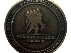 Harley-Davidson Bar & Shield Wounded Warrior Project Challenge Coin 8003425