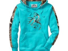 Legendary Whitetails Ladies Outfitter Hoodie Glacier Small