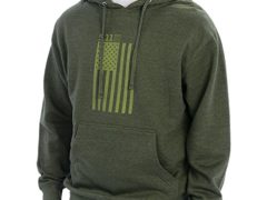 5.11 42182AC Men's Tonal Stars and Stripes Hoodie Fatigue X-Large