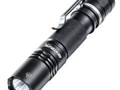 Revtronic 650 Lumens Compact Tactical Flashlight, Cree LED Ultra Powerful