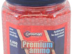 Crosman AirSoft BBs (5000 .12G 6mm, Red BBs)