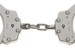 Peerless Handcuff Company Chain Link Handcuff, Nickel Finish