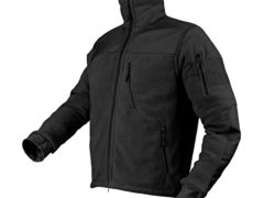 Maelstrom Men's Tactical Fleece Jacket, Black, Size M