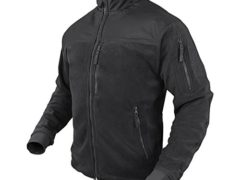 Condor Micro Fleece Jacket (Black, Large)