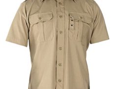 Propper Short Sleeve Tactical Shirt, Khaki, Large