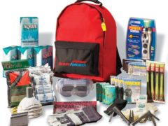 Ready America 70385 Deluxe Emergency Kit 4 Person Backpack