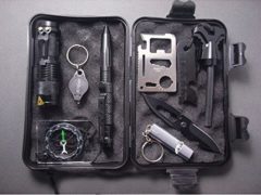 10 in 1 Professional Survival Kit Outdoor Travel Hike Field Camp Emergency Kits