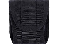 Black Heavy Nylon Police Duty Gear Standard Handcuff Case