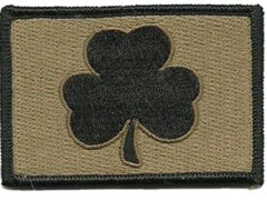 Subdued Irish Tactical Patch (Coyote Tan)