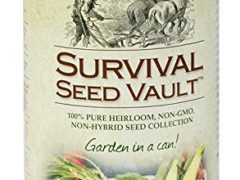 Survival Seed Vault Non-GMO Hardy Heirloom Seeds for Long-Term