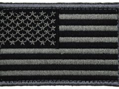 ArcEnCiel Tactical Patch - USA Flag (Grey)