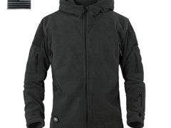 ReFire Gear Men's Warm Military Tactical Sport Fleece Hoodie Jacket