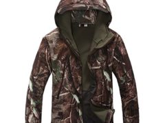 Eglemall Men's Outdoor Hunting Soft Shell Waterproof Tactical Fleece