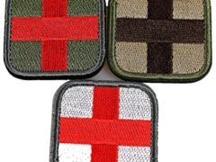 Horizon Medic Cross Tactical Patch - Olive Red White Green (3 in one)