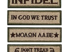 Prohouse Bundle Tactical Military Morale Velcro Patch Set