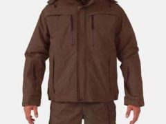 5.11 Men's Valiant Duty Jacket, Brown, Medium