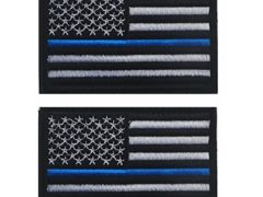 American Flag US United States of America Military Velcro Morale Patches-2 pieces