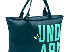 Under Armour Women's Big Wordmark Tote, Nova Teal/Crystal, One Size