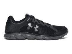 Under Armour Men's Micro G Assert 6 Running Cross-Trainer Shoe, Black, 11 D US