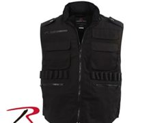Rothco Ranger Vest, Black, Medium
